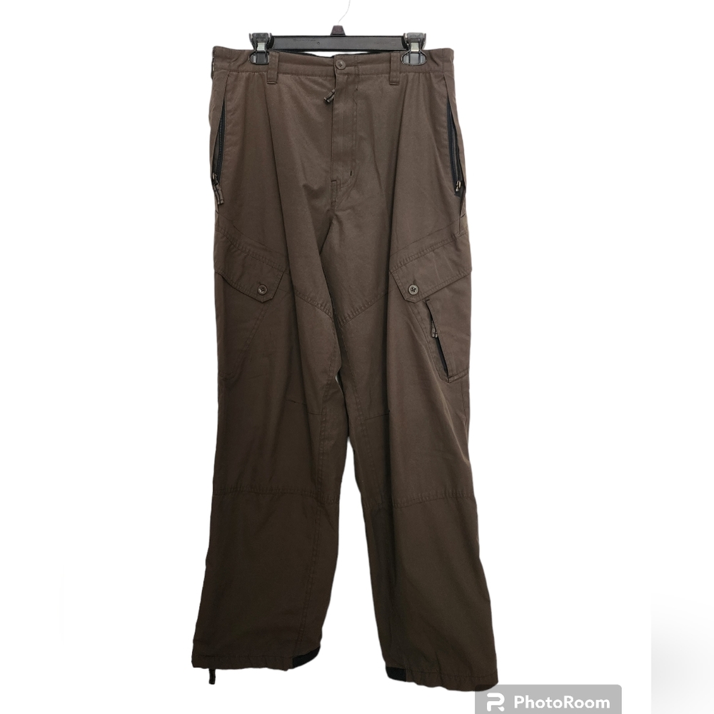 Sonoma Jeans Co Brown Insulated Outdoor Hiking Performance Wear  Pants 32 x 32